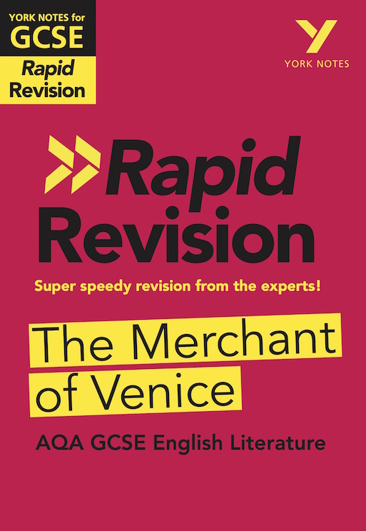 The Merchant of Venice: AQA Rapid Revision Guide (Grades 9-1) York Notes GCSE Revision Guide
