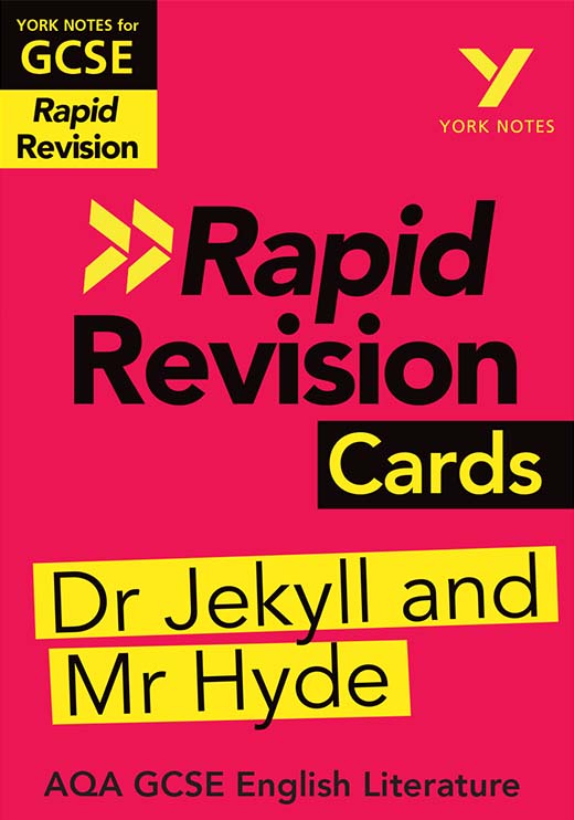 York Notes Dr Jekyll and Mr Hyde: AQA Rapid Revision Cards (Grades 9-1) GCSE Revision Study Guide