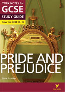 York Notes Pride and Prejudice (Grades 9–1)  GCSE Revision Study Guide