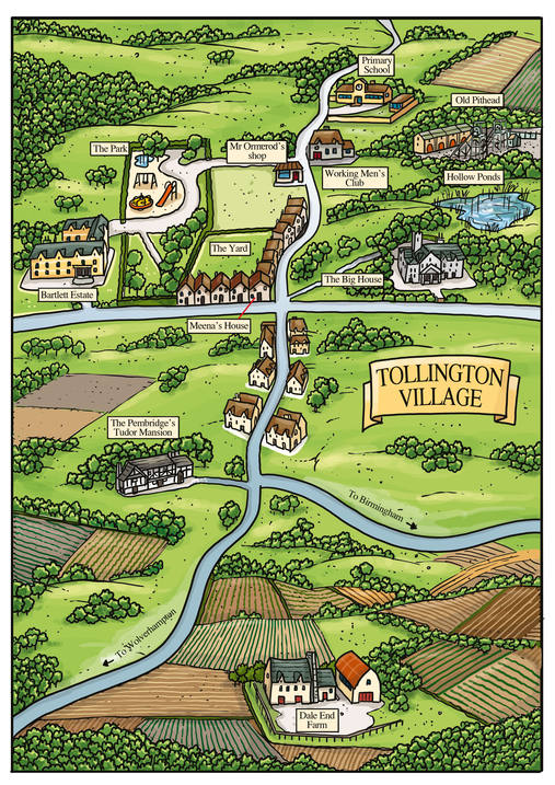 Settings Key locations Anita and Me (Grades 9–1)